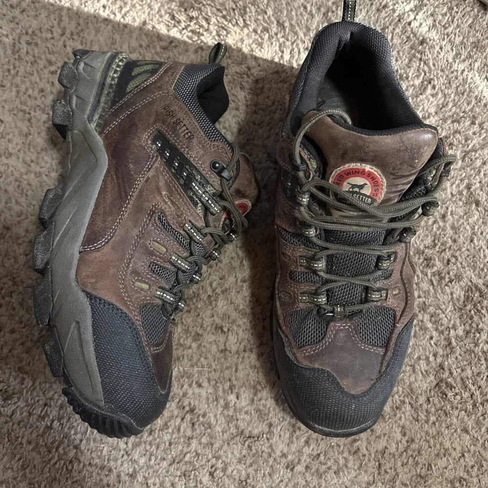 Red Wing Irish Setter Mens Work Boots Two Harbors Aluminum Toe 83104 Size 10 D